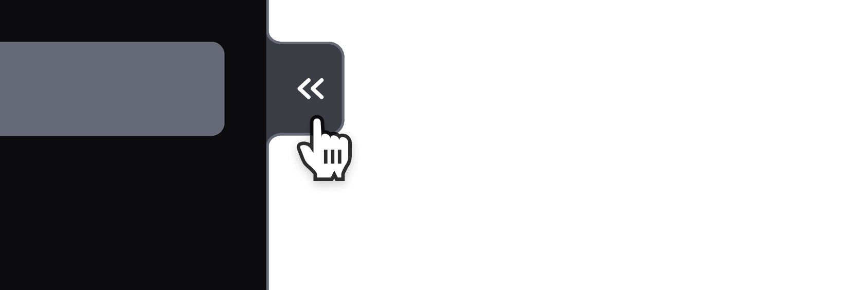 Side Nav collapse function
